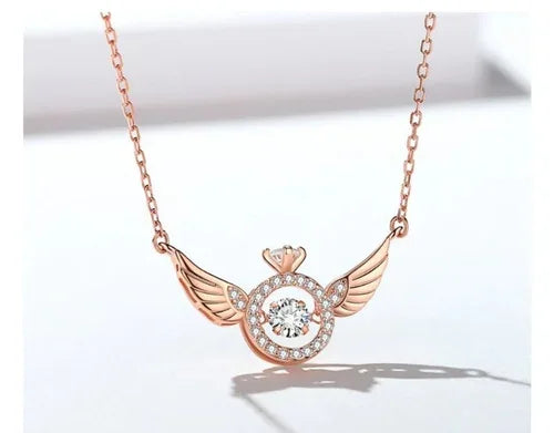 Elegant American Diamond Pendant With Chain