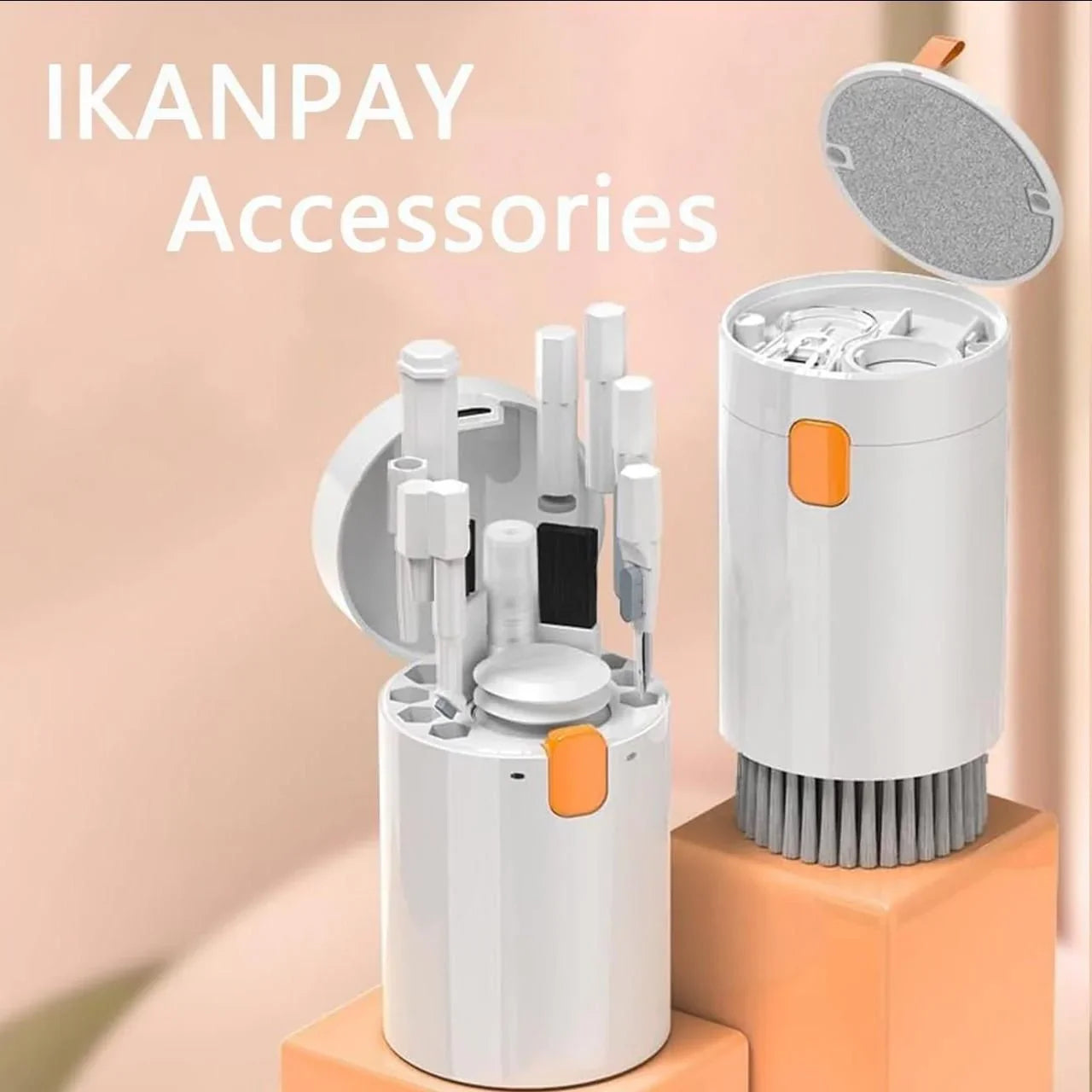 06 IKAN 20-in-1 Cleaner Kit for Airpods, Mobiles Laptops multipurpose Cleaning Kit