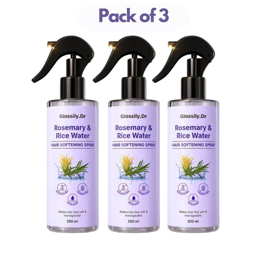 Rosemary & Rice Water 100 ml each Pack of 3