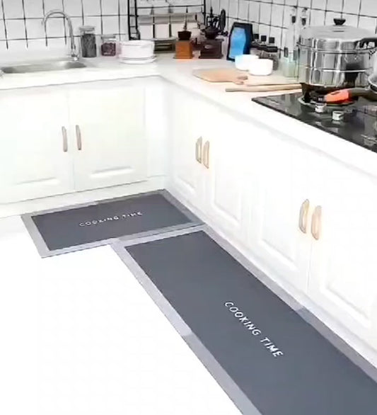 2 Pcs Kitchen Mat